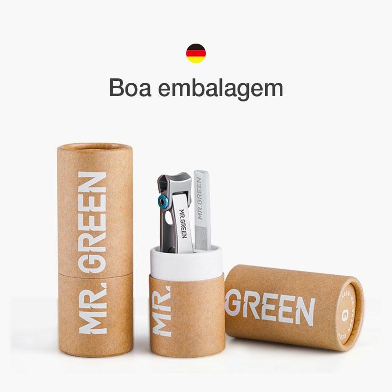 Cortadores de Unhas Mr. Green, Aço Inoxidável - BYTE SMART